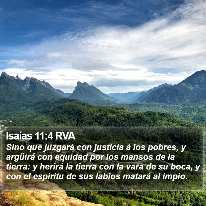 Isaías 11:4 RVA Bible Study