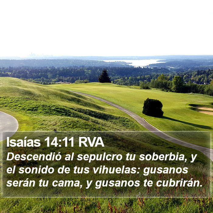 Isaías 14:11 RVA Bible Study