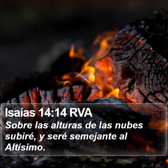 Isaías 14:14 RVA Bible Study