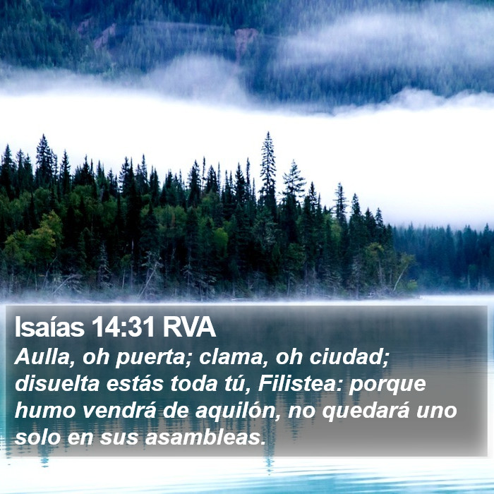 Isaías 14:31 RVA Bible Study