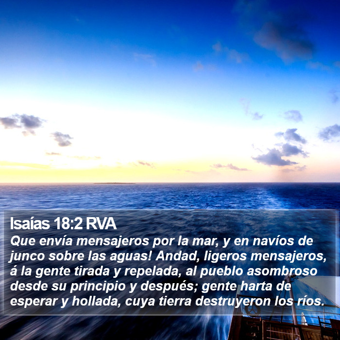 Isaías 18:2 RVA Bible Study