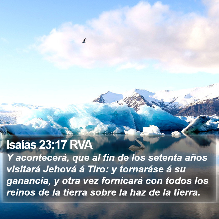 Isaías 23:17 RVA Bible Study