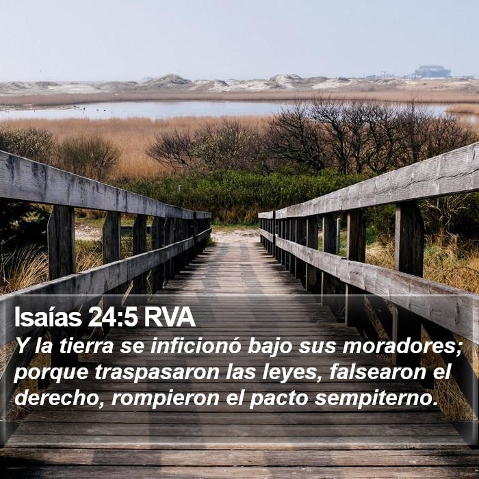 Isaías 24:5 RVA Bible Study