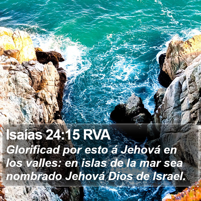 Isaías 24:15 RVA Bible Study