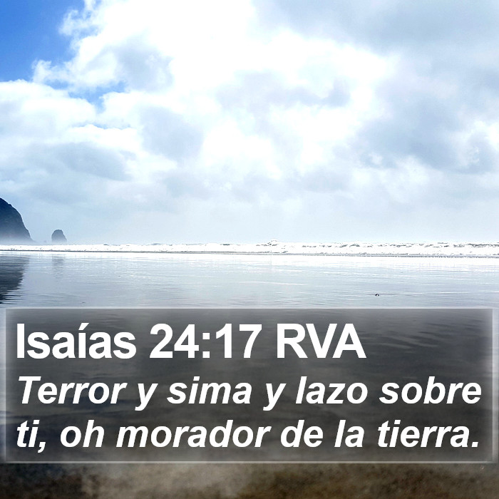 Isaías 24:17 RVA Bible Study