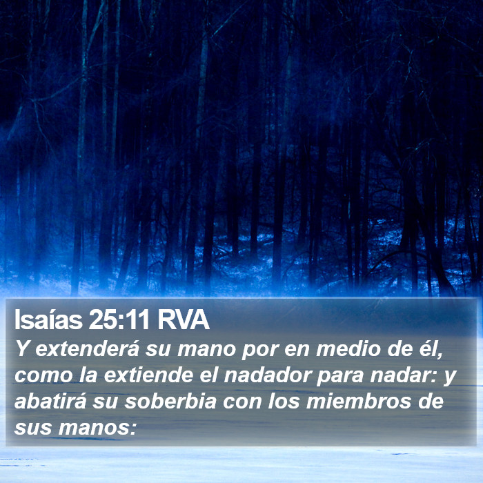 Isaías 25:11 RVA Bible Study