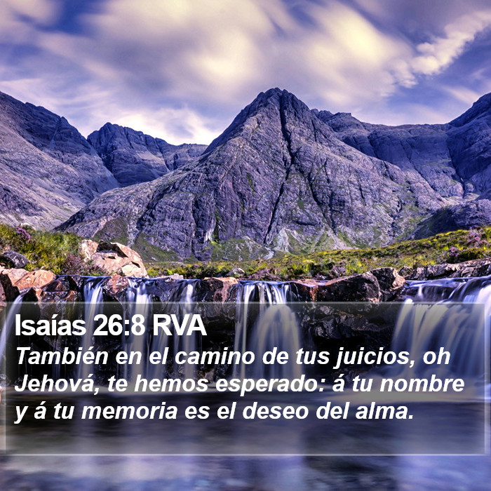 Isaías 26:8 RVA Bible Study