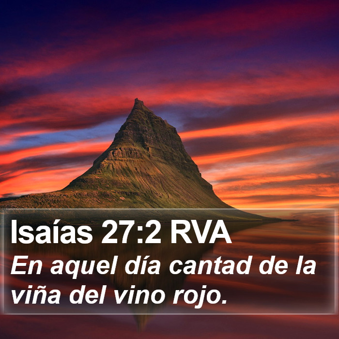 Isaías 27:2 RVA Bible Study