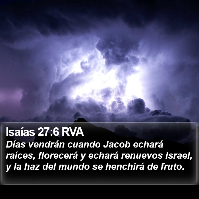 Isaías 27:6 RVA Bible Study