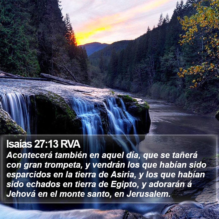 Isaías 27:13 RVA Bible Study