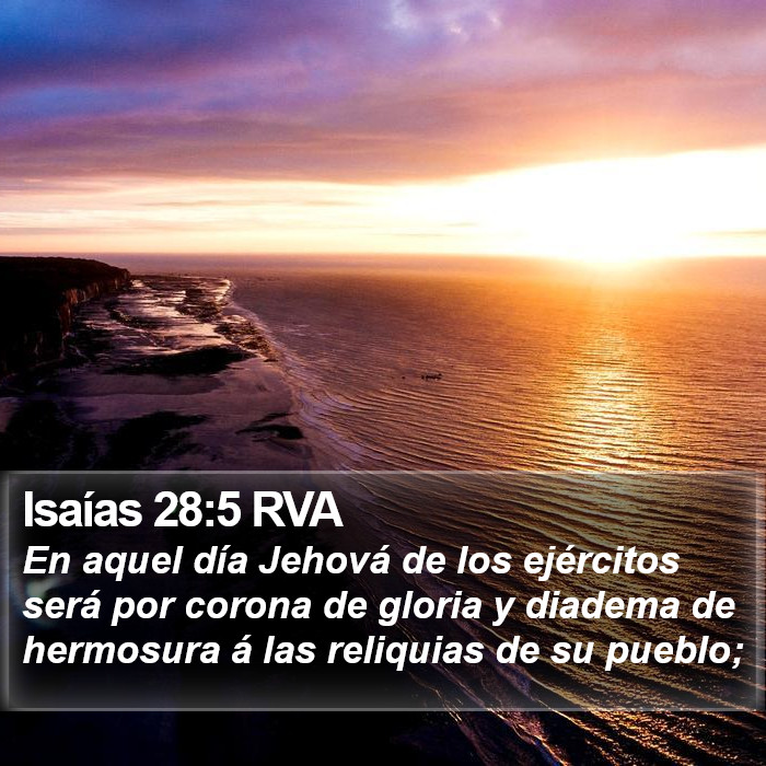 Isaías 28:5 RVA Bible Study