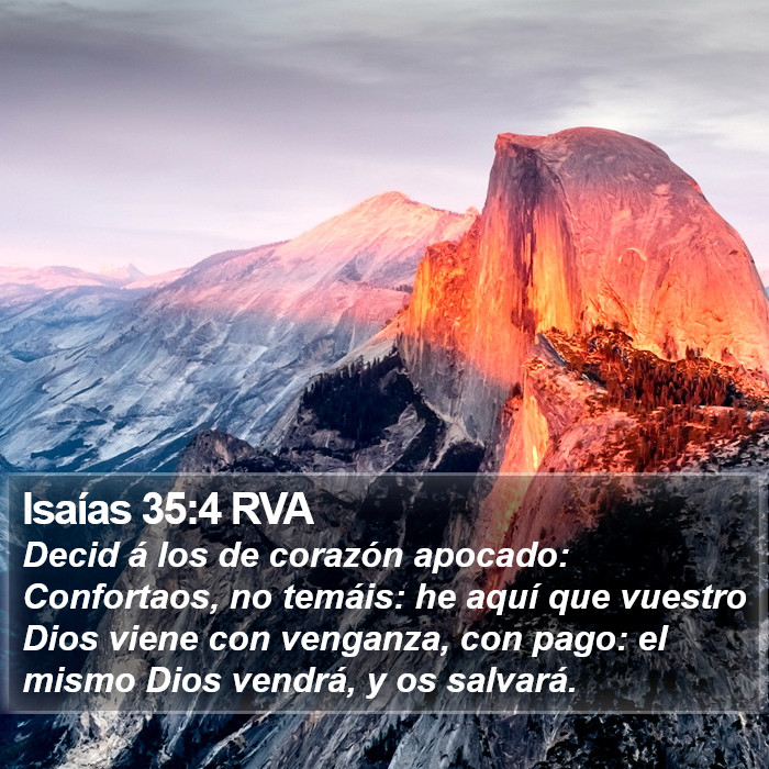 Isaías 35:4 RVA Bible Study