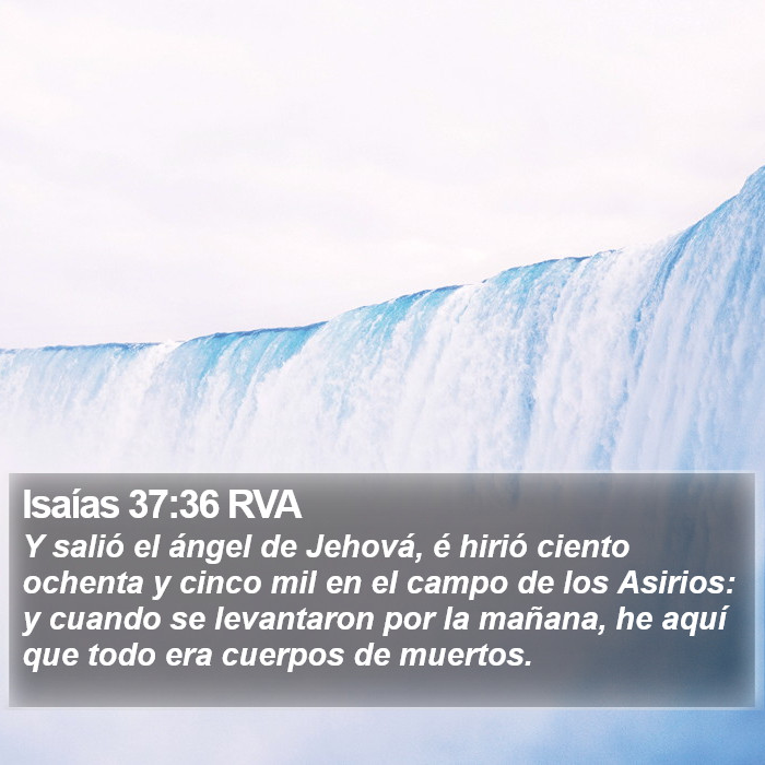 Isaías 37:36 RVA Bible Study