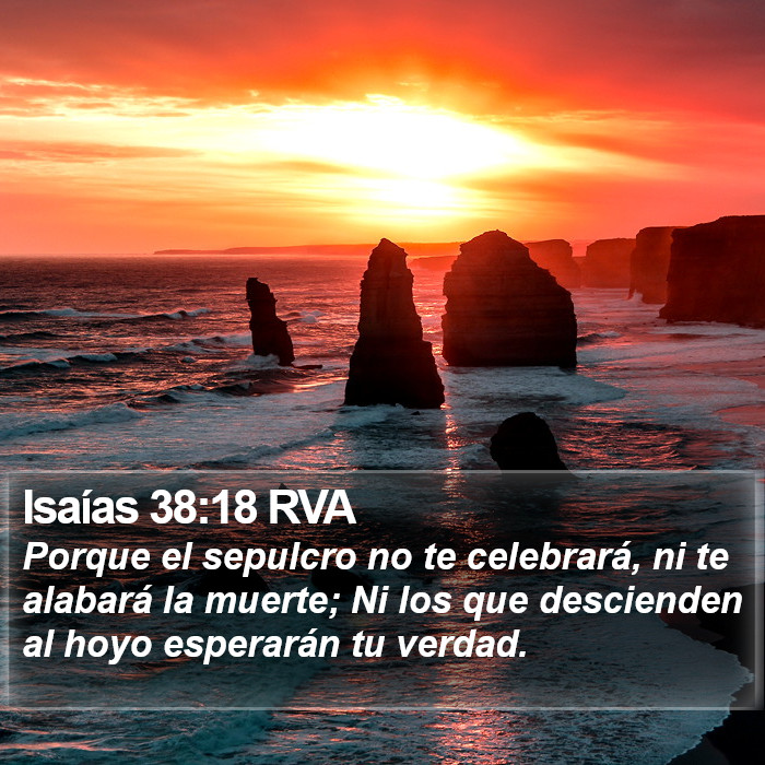 Isaías 38:18 RVA Bible Study