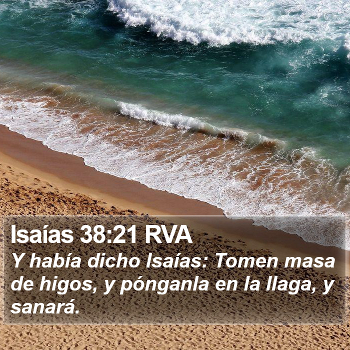 Isaías 38:21 RVA Bible Study