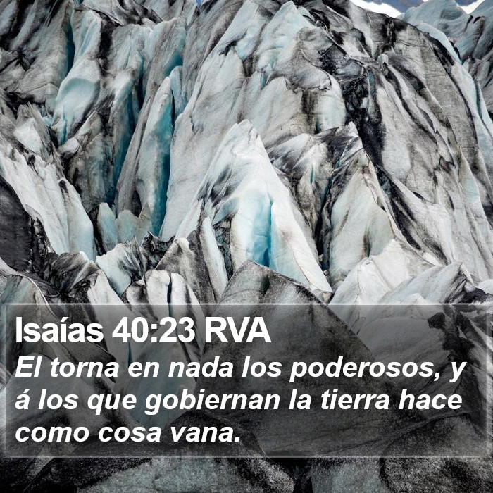 Isaías 40:23 RVA Bible Study