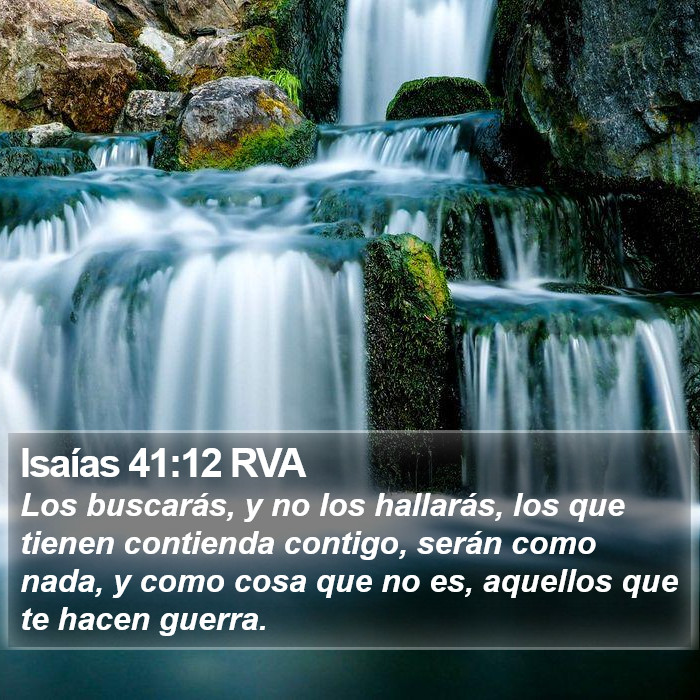 Isaías 41:12 RVA Bible Study