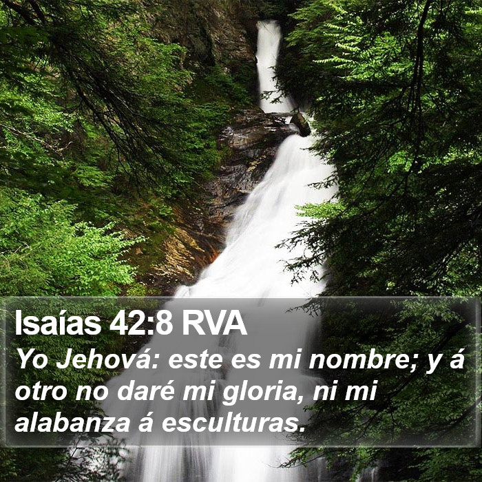 Isaías 42:8 RVA Bible Study