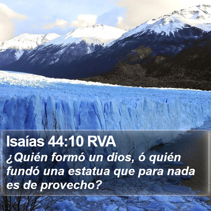 Isaías 44:10 RVA Bible Study