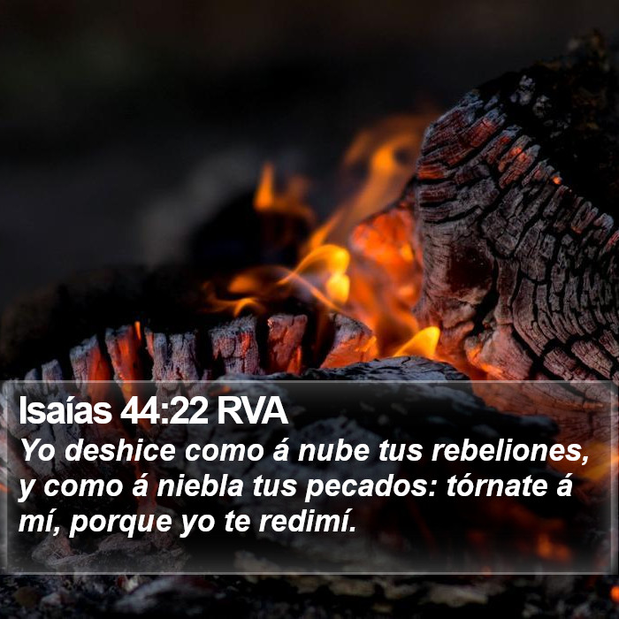 Isaías 44:22 RVA Bible Study