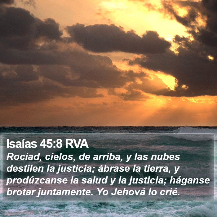 Isaías 45:8 RVA Bible Study