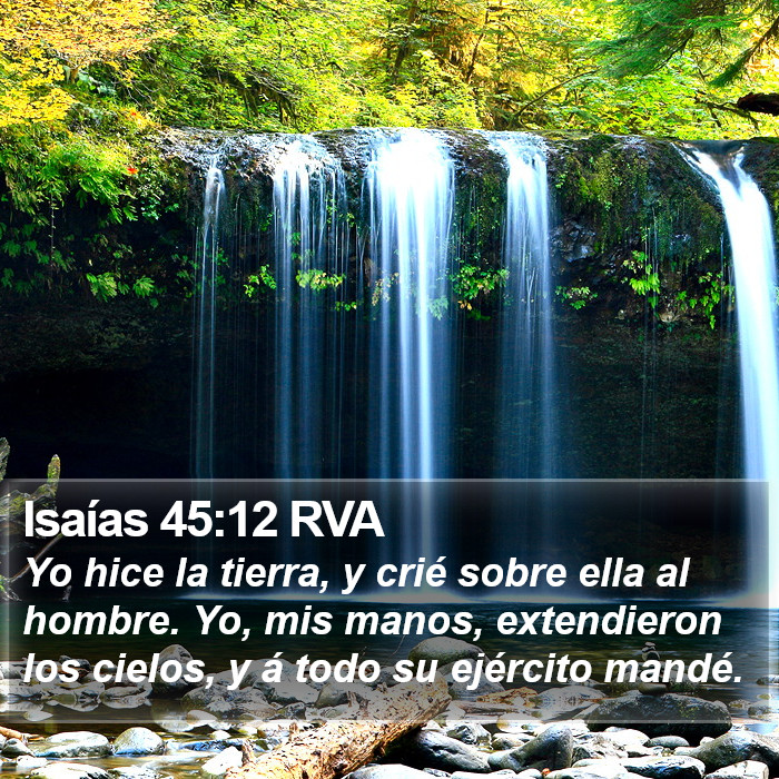 Isaías 45:12 RVA Bible Study
