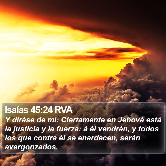 Isaías 45:24 RVA Bible Study