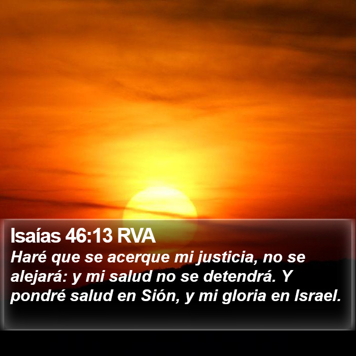 Isaías 46:13 RVA Bible Study