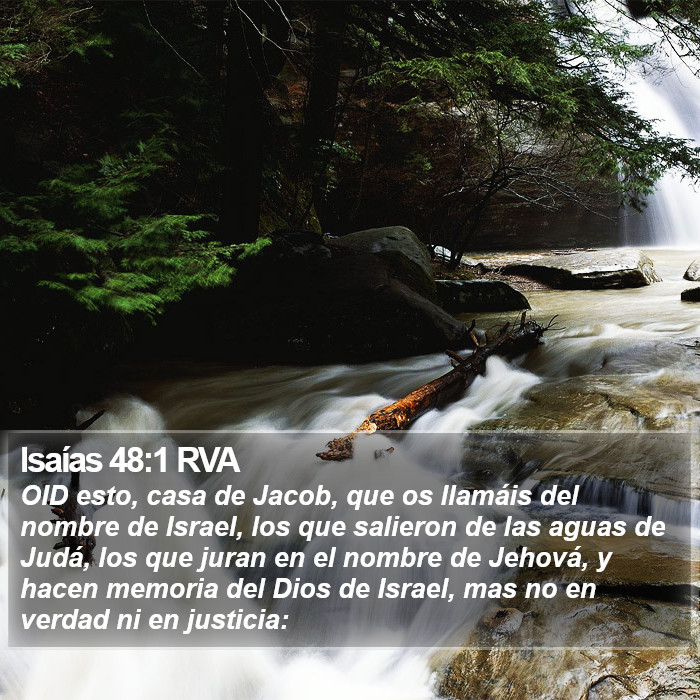 Isaías 48:1 RVA Bible Study