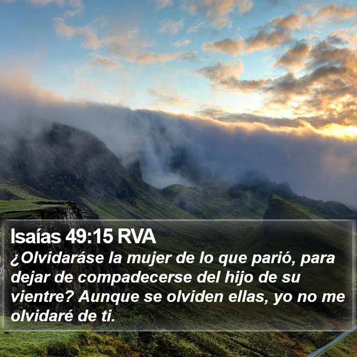 Isaías 49:15 RVA Bible Study