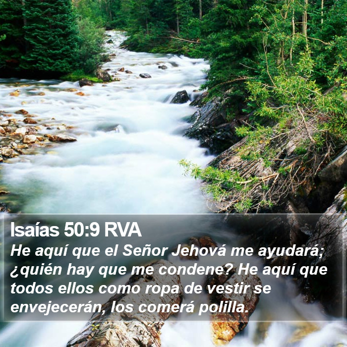 Isaías 50:9 RVA Bible Study