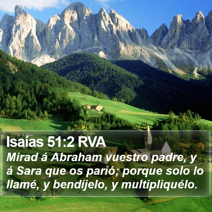 Isaías 51:2 RVA Bible Study