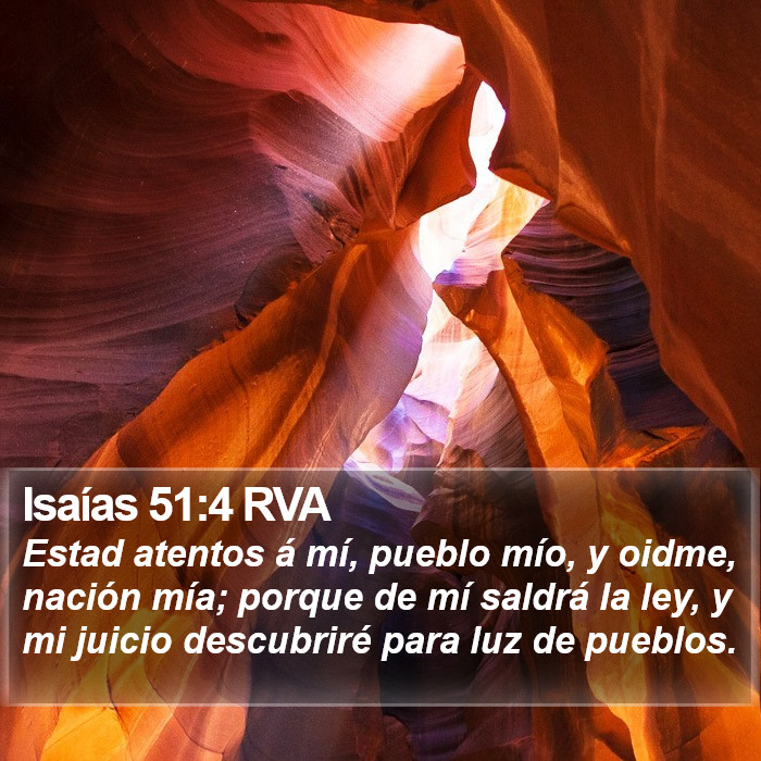 Isaías 51:4 RVA Bible Study