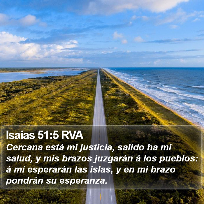 Isaías 51:5 RVA Bible Study