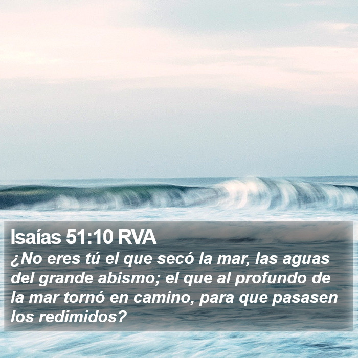 Isaías 51:10 RVA Bible Study