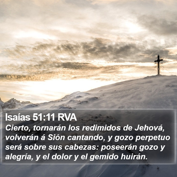 Isaías 51:11 RVA Bible Study