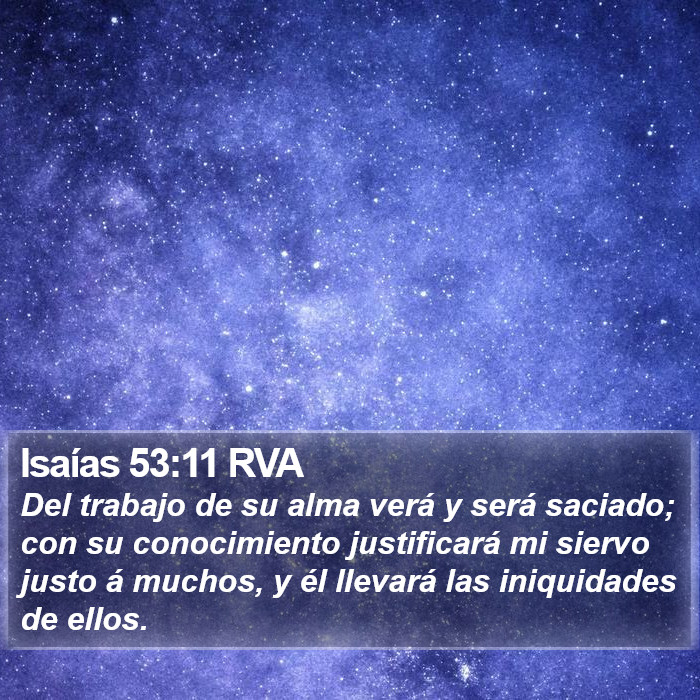 Isaías 53:11 RVA Bible Study