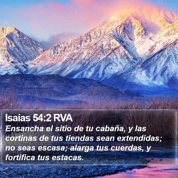 Isaías 54:2 RVA Bible Study