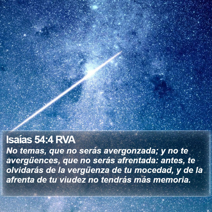 Isaías 54:4 RVA Bible Study