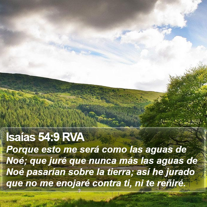 Isaías 54:9 RVA Bible Study