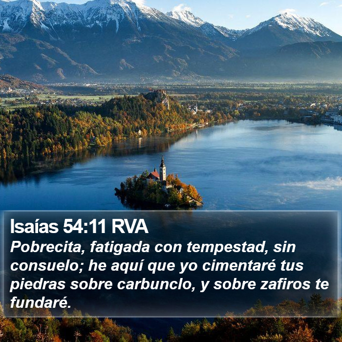 Isaías 54:11 RVA Bible Study