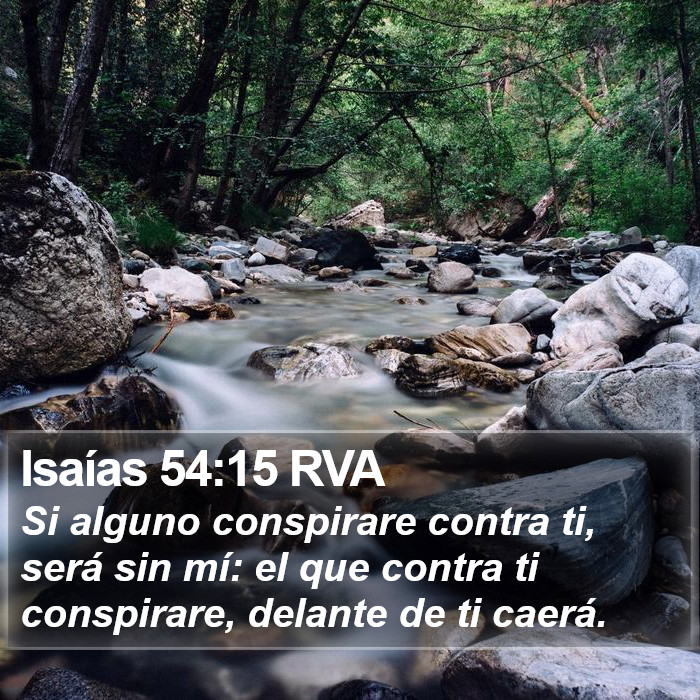 Isaías 54:15 RVA Bible Study