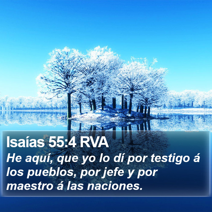 Isaías 55:4 RVA Bible Study