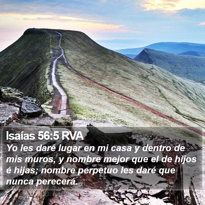 Isaías 56:5 RVA Bible Study