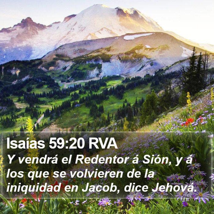 Isaías 59:20 RVA Bible Study