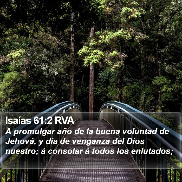 Isaías 61:2 RVA Bible Study