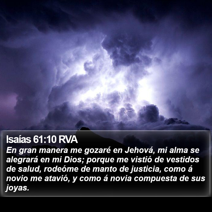 Isaías 61:10 RVA Bible Study