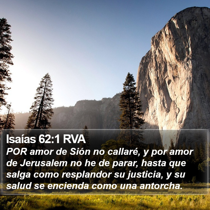 Isaías 62:1 RVA Bible Study