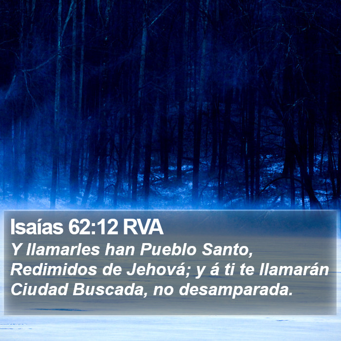 Isaías 62:12 RVA Bible Study