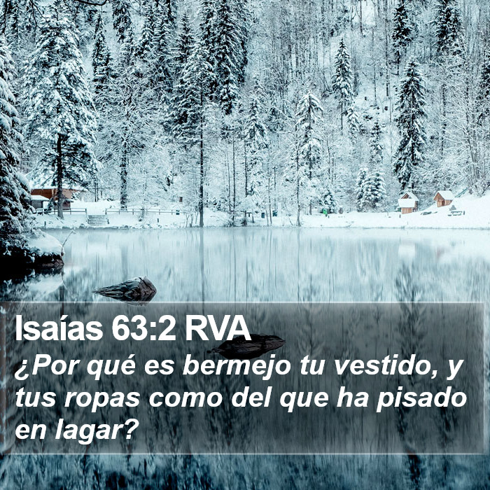 Isaías 63:2 RVA Bible Study